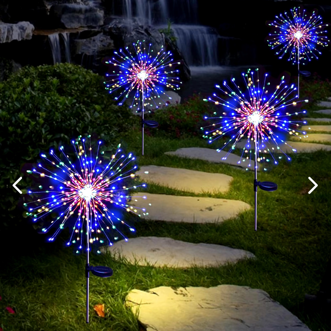 LUCES SOLARES LUZ DE HADA X2