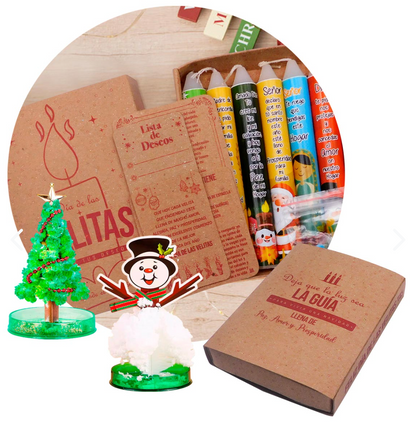 KIT MAGICO Velas x6 + Árbol Mágico+ Muñeco Mágico